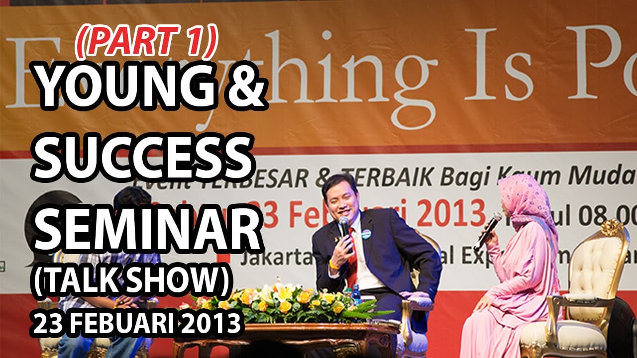 Motivasi Young and Success Seminar Talkshow