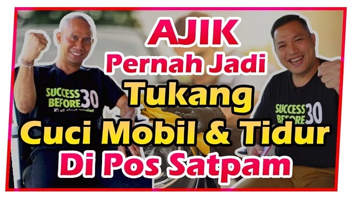 AJIK Pernah Jadi TUKANG CUCI MOBIL & TIDUR DI POS SATPAM !!!  Ep. “BONGKAR!! Ajik Krisna (Part 2 of 3)